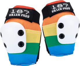 187 Slim Elbow Pads L-Rainbow