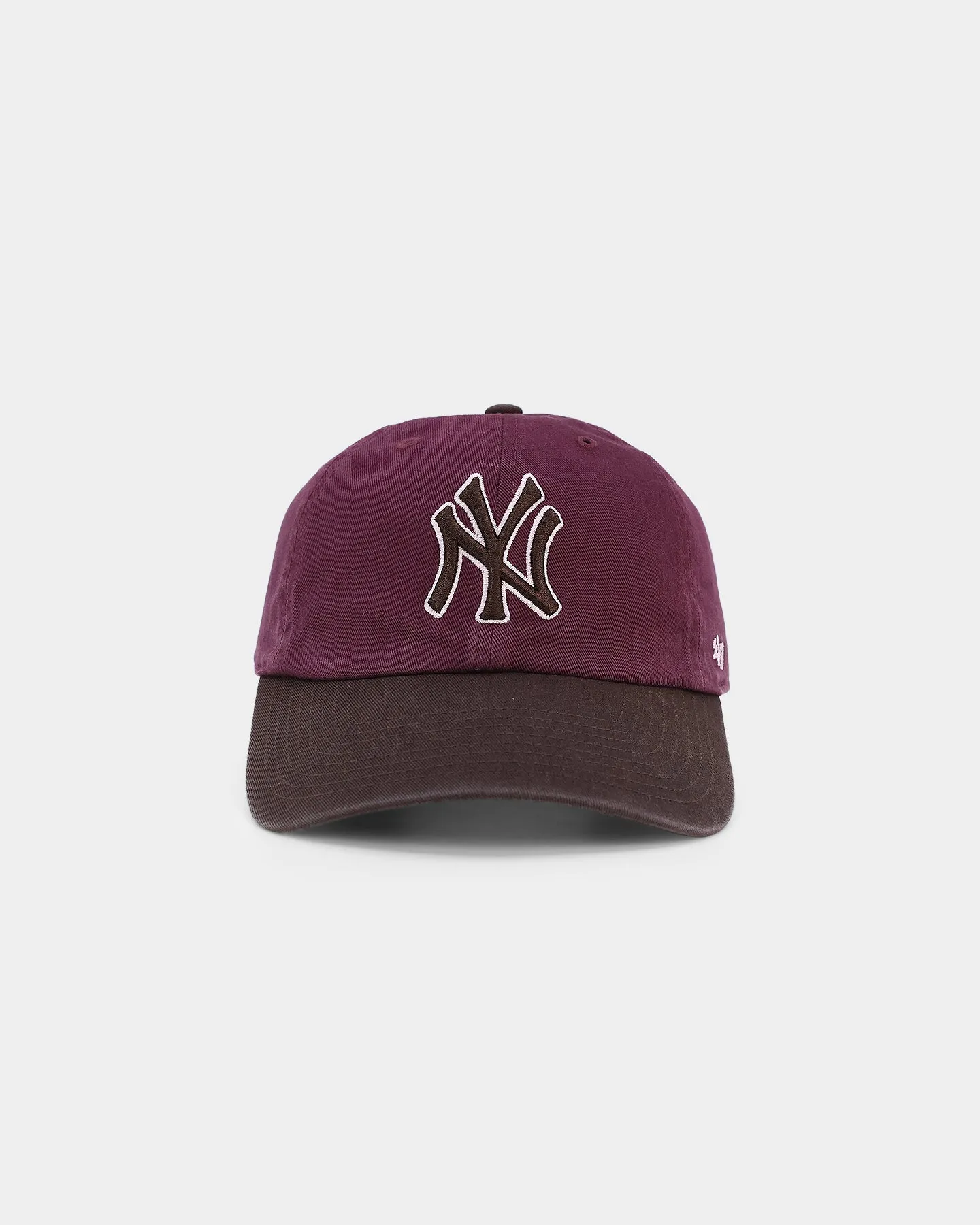 47 Brand New York Yankees 'Bacon Me Crazy' Clean Up Strapback Dark Maroon/Brown