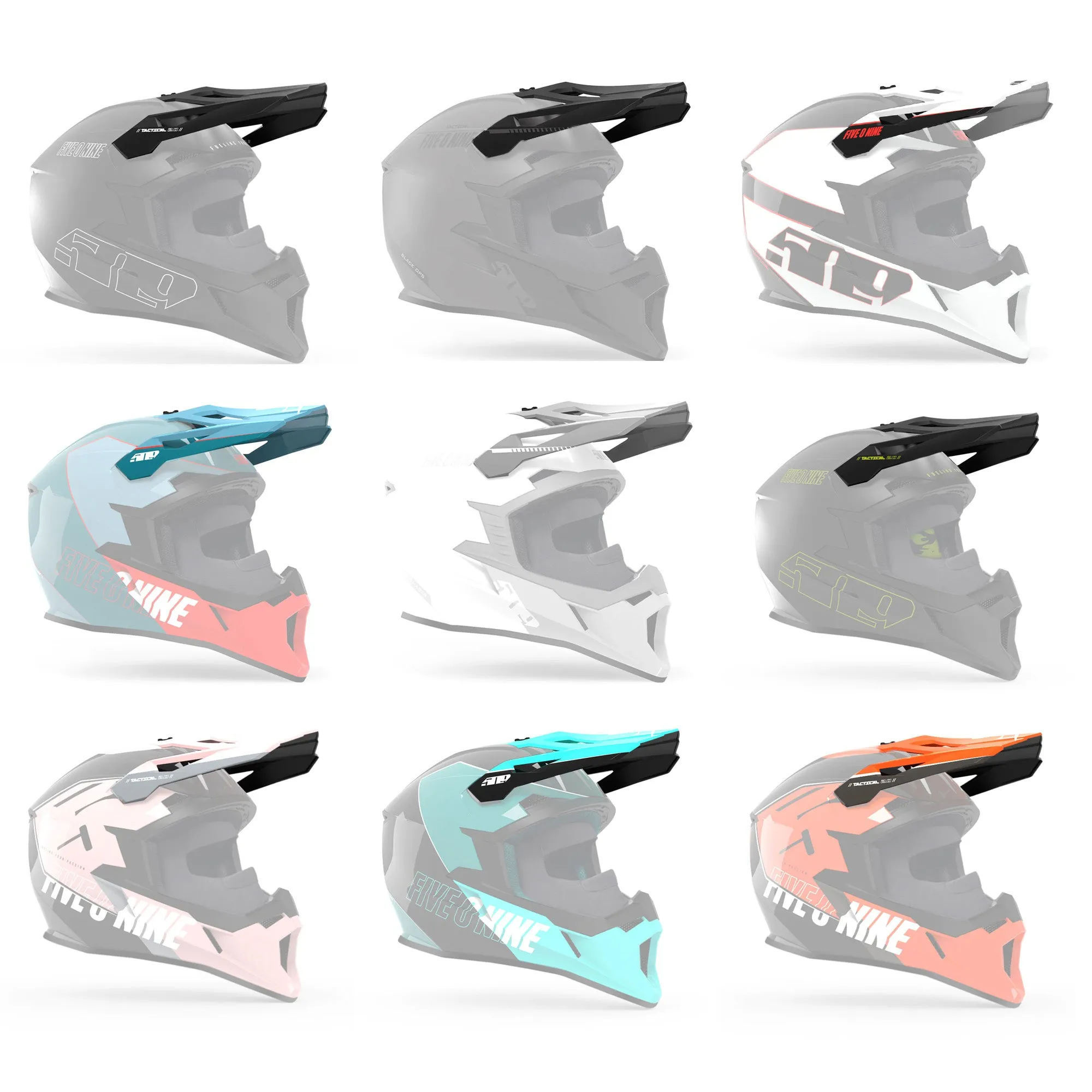 509  Replacement Visor for Tactical 2.0 Helmet Quick Swap