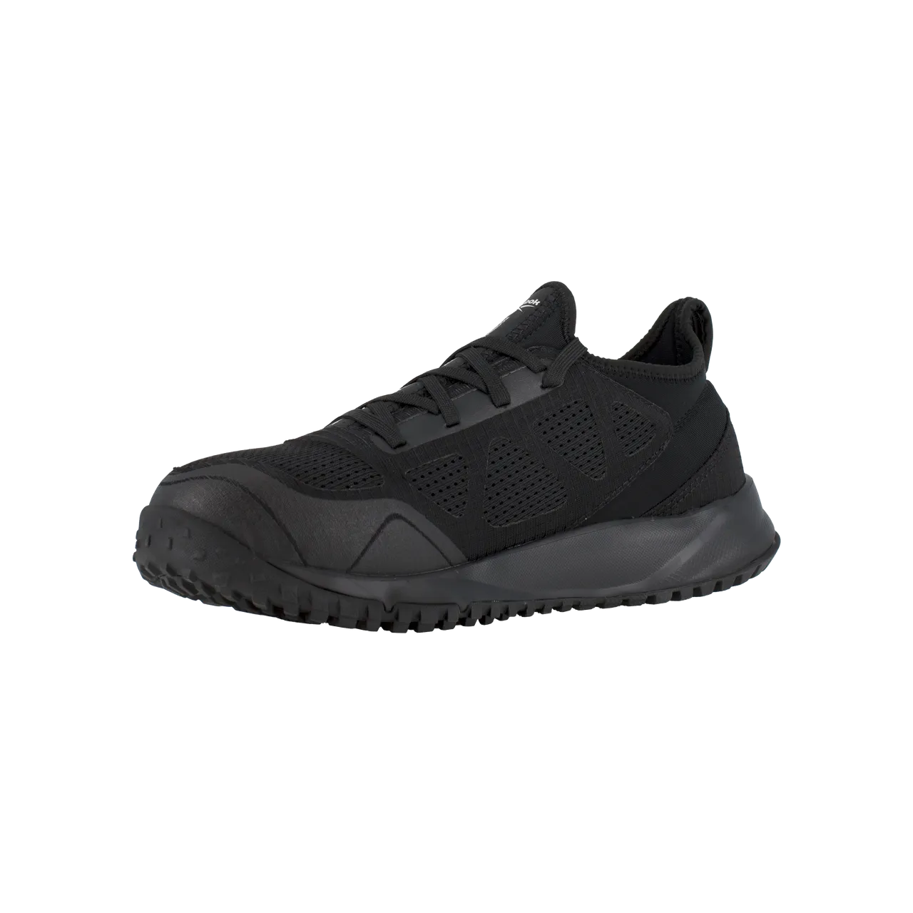 All Terrain Steel-Toe Athletic Work Shoe Black