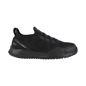 All Terrain Steel-Toe Athletic Work Shoe Black