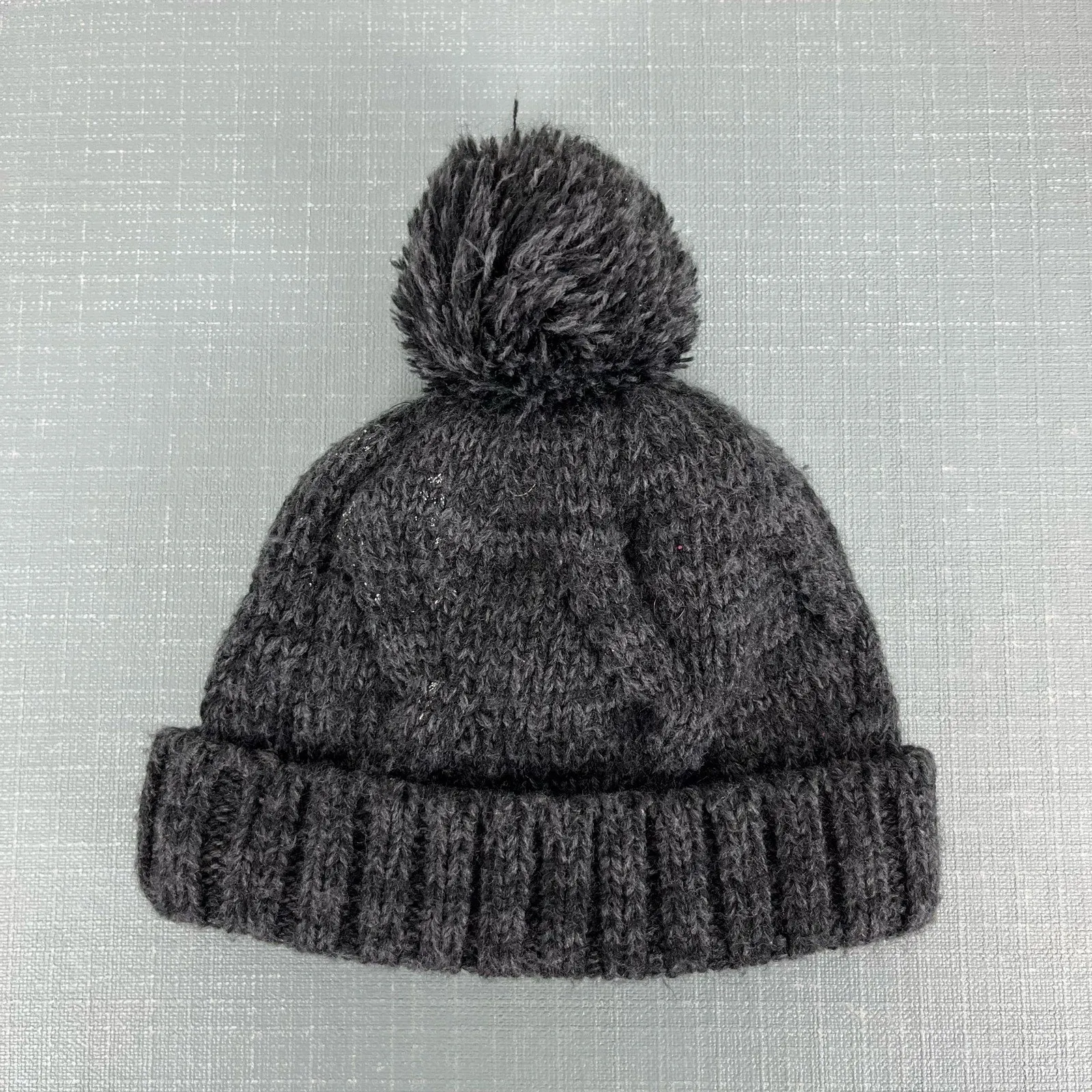 Appaman Boys Gray Pom Winter Hat