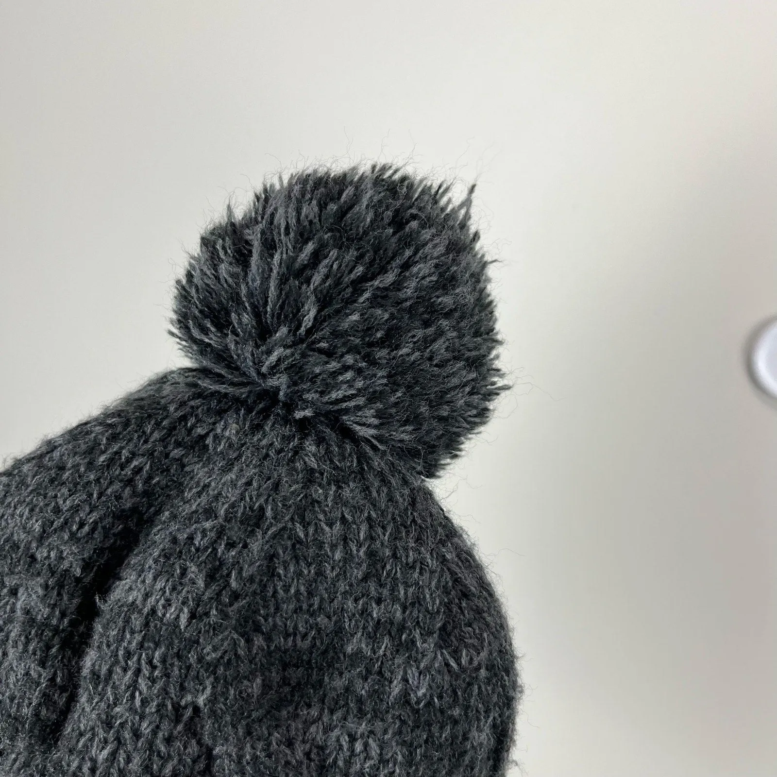 Appaman Boys Gray Pom Winter Hat