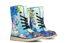 Artistic Type Writer Polar Vibe Boots