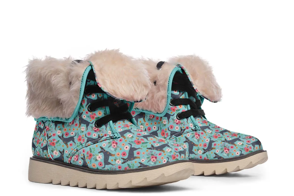 Australian Cattle Dog Flower Polar Vibe Boots