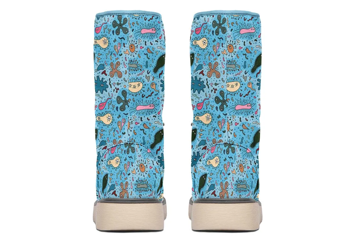 Bacteria Pattern Polar Vibe Boots