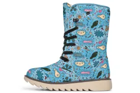 Bacteria Pattern Polar Vibe Boots