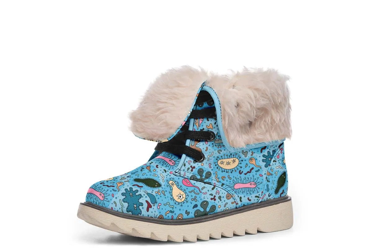 Bacteria Pattern Polar Vibe Boots