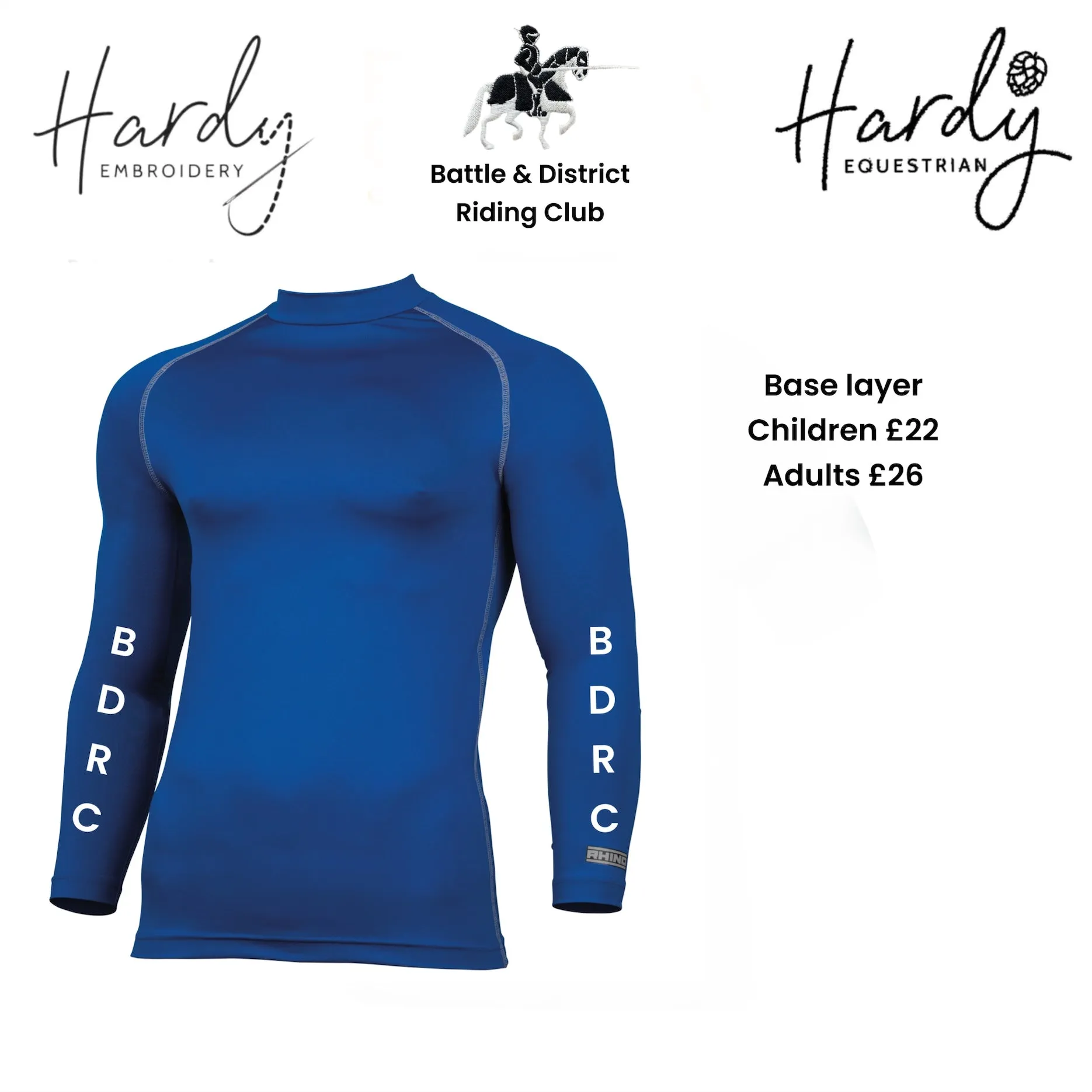 Battle And District Riding Club Base Layer