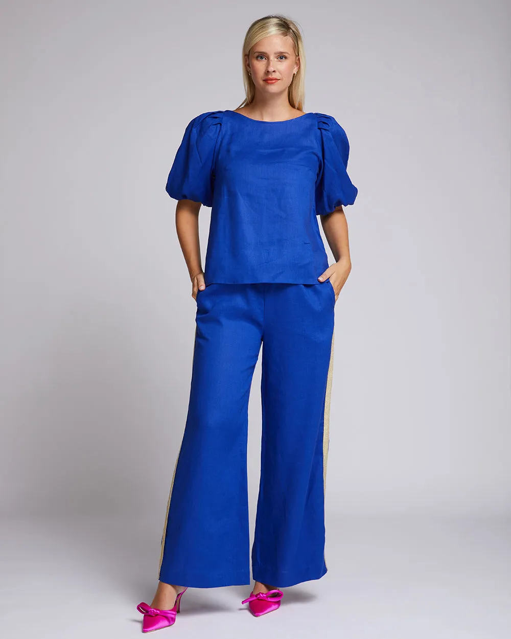 Bianca Trouser - Cobalt