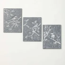 Bird & Botanic Etched Panels