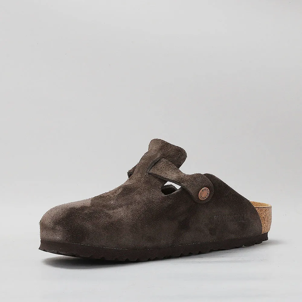 BIRKENSTOCK - BOSTON 660461 - MOCCA SUEDE