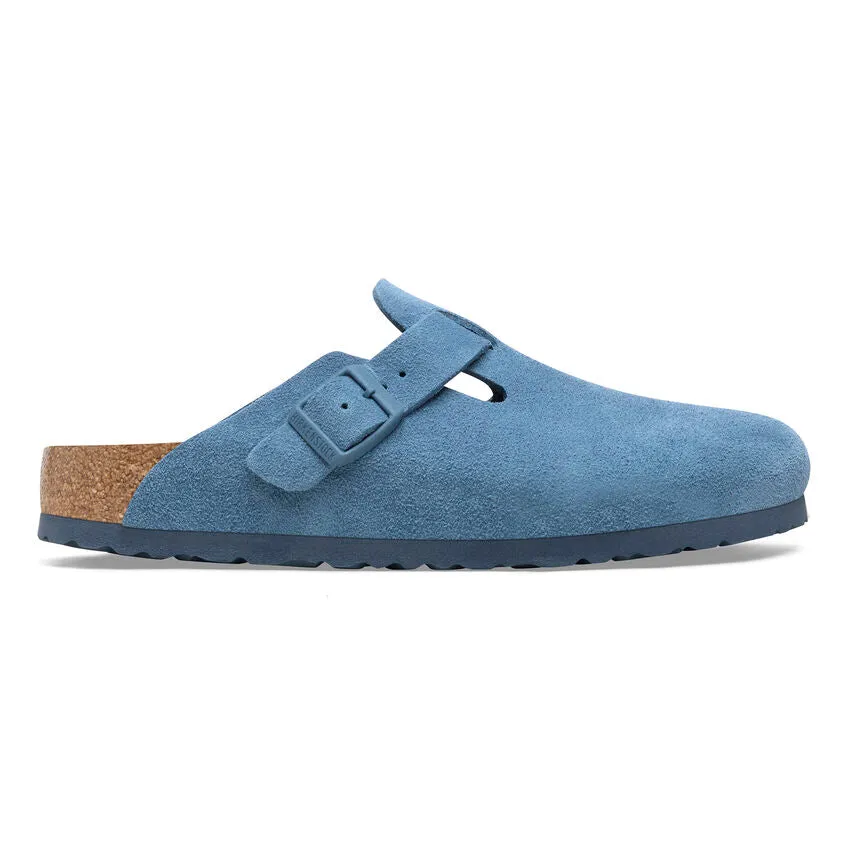 Birkenstock Boston Soft Footbed Suede Leather