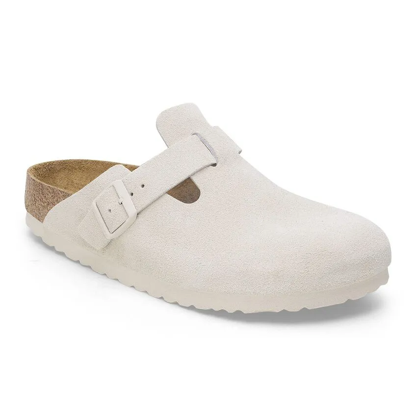 Birkenstock Boston Soft Footbed - Suede