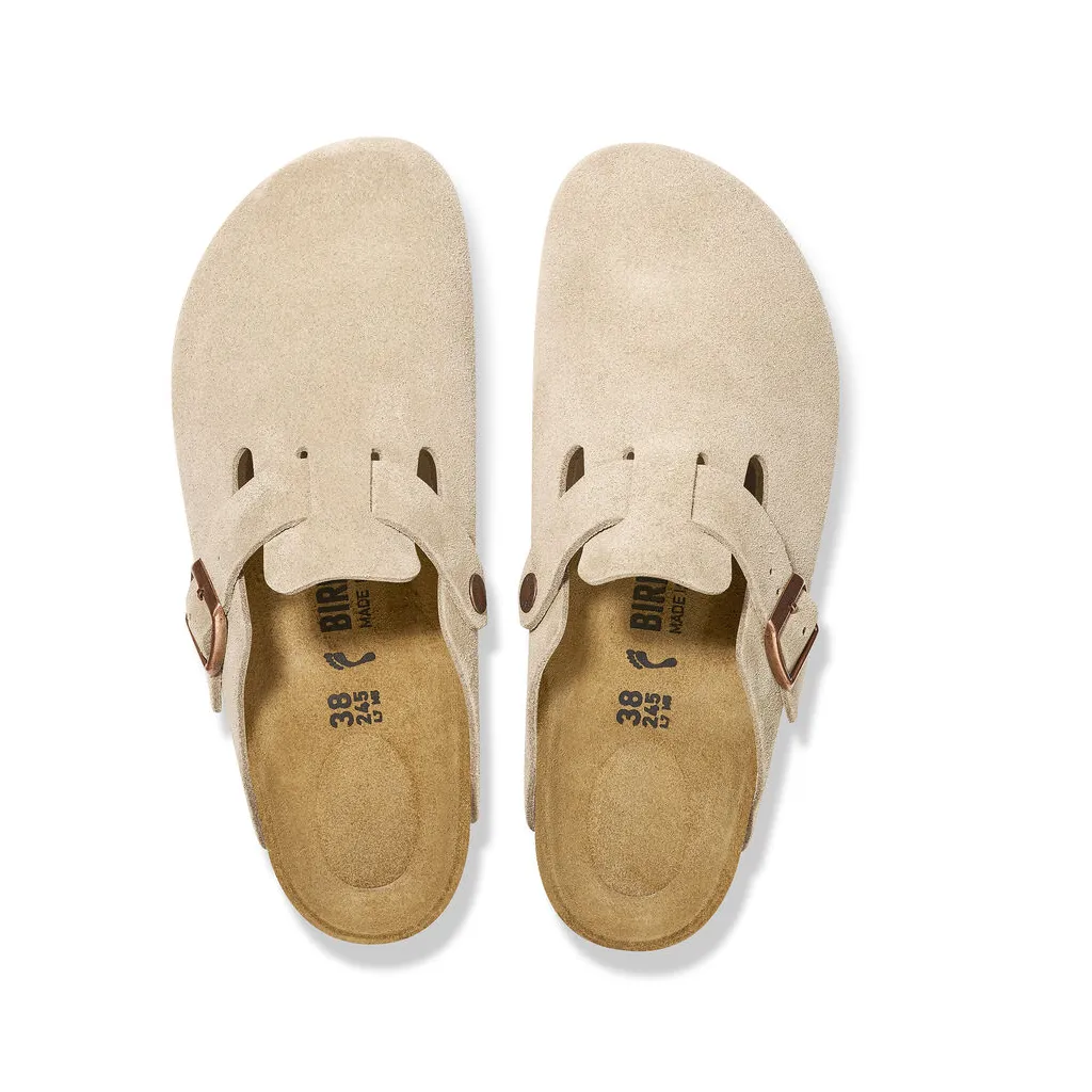 Birkenstock Women's Boston Suede Leather