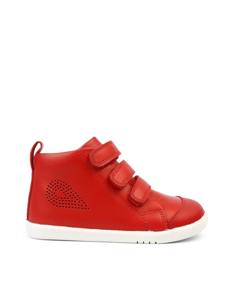 Bobux Iwalk Hi Court - Red