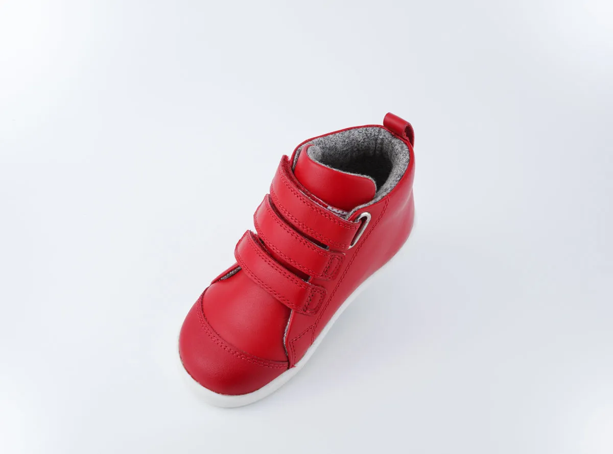 Bobux Iwalk Hi Court - Red