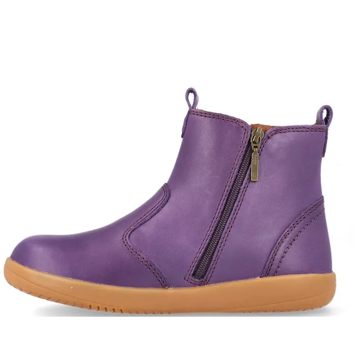 Bobux Kid  Jodphur Leather Boot Indigo Purple  830061