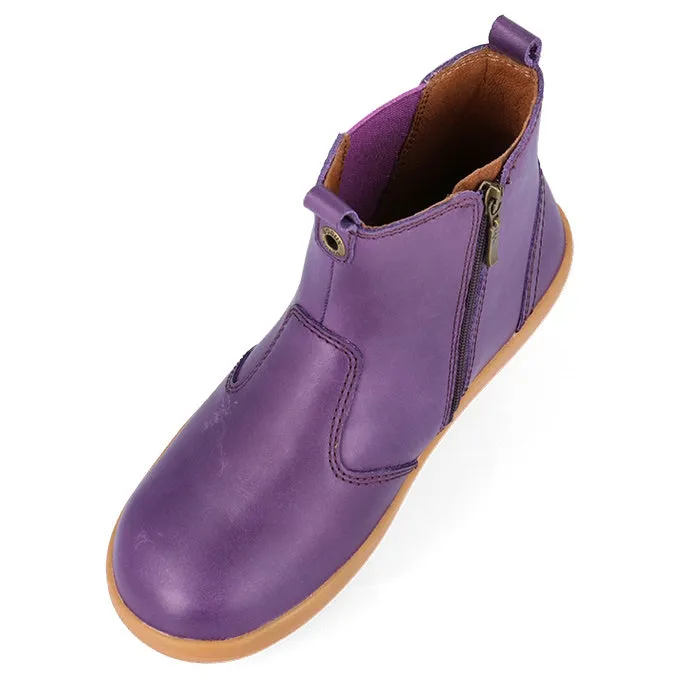 Bobux Kid  Jodphur Leather Boot Indigo Purple  830061