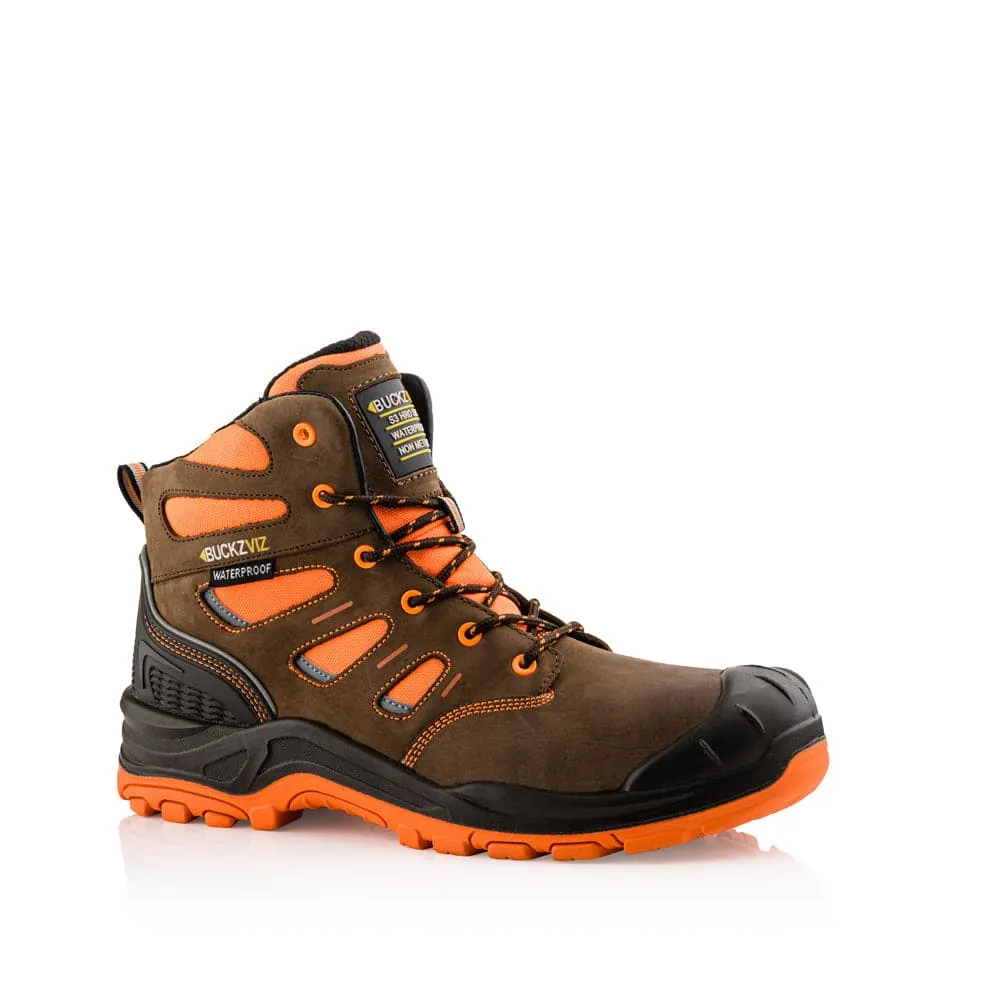 Buckler BVIZ2 High Visibility Waterproof Safety Lace Work Boot