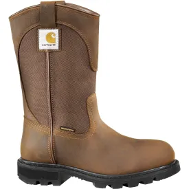 Carhartt Women's 10" Soft Toe WP Wellington Work Boot Brown  CWP1150