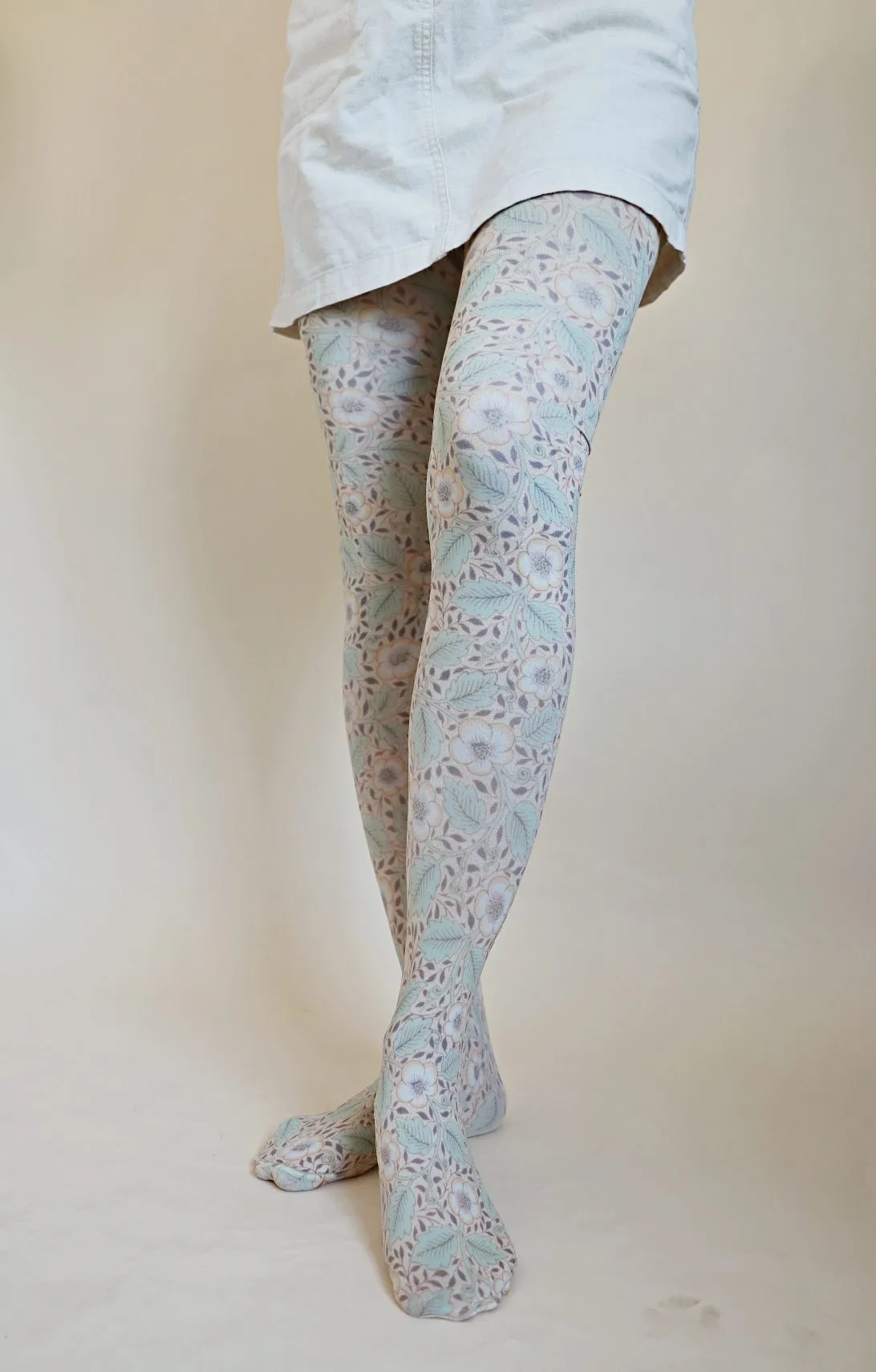 Christchurch By William Morris Printed Art Tights