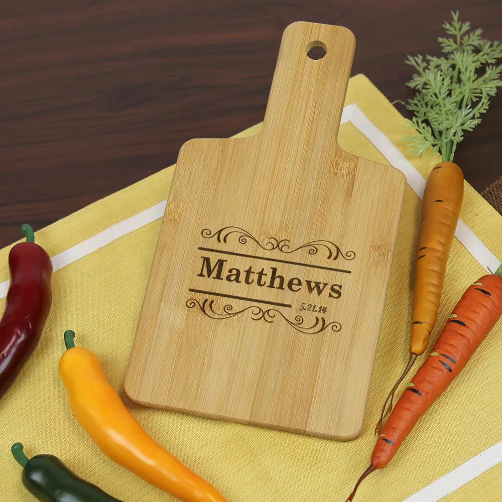 Customized Family Serving Board