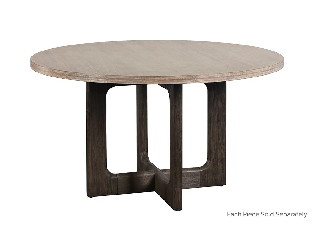 Cypher Dining Table Top - Wood - 55"