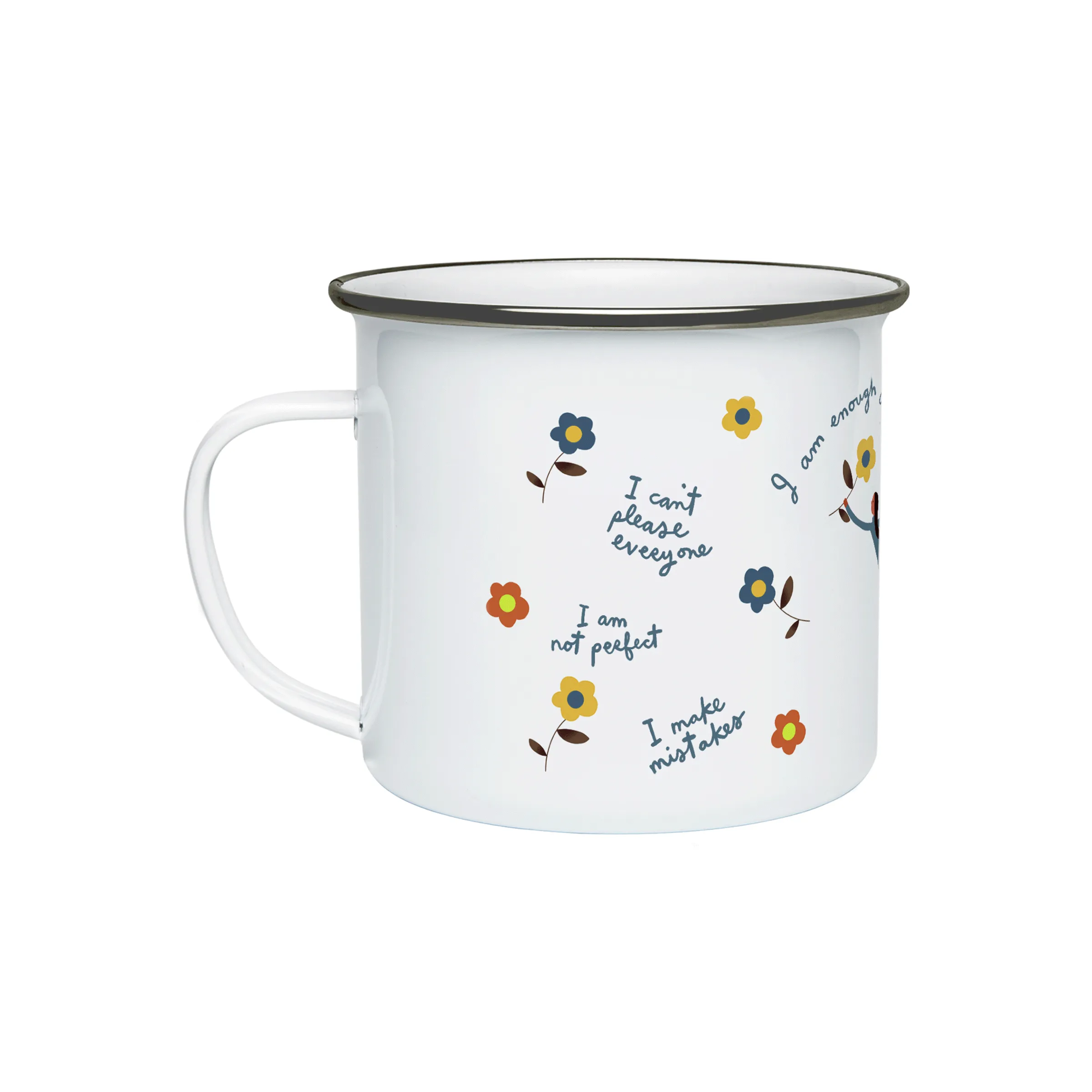 Dear Me Enamel Mug