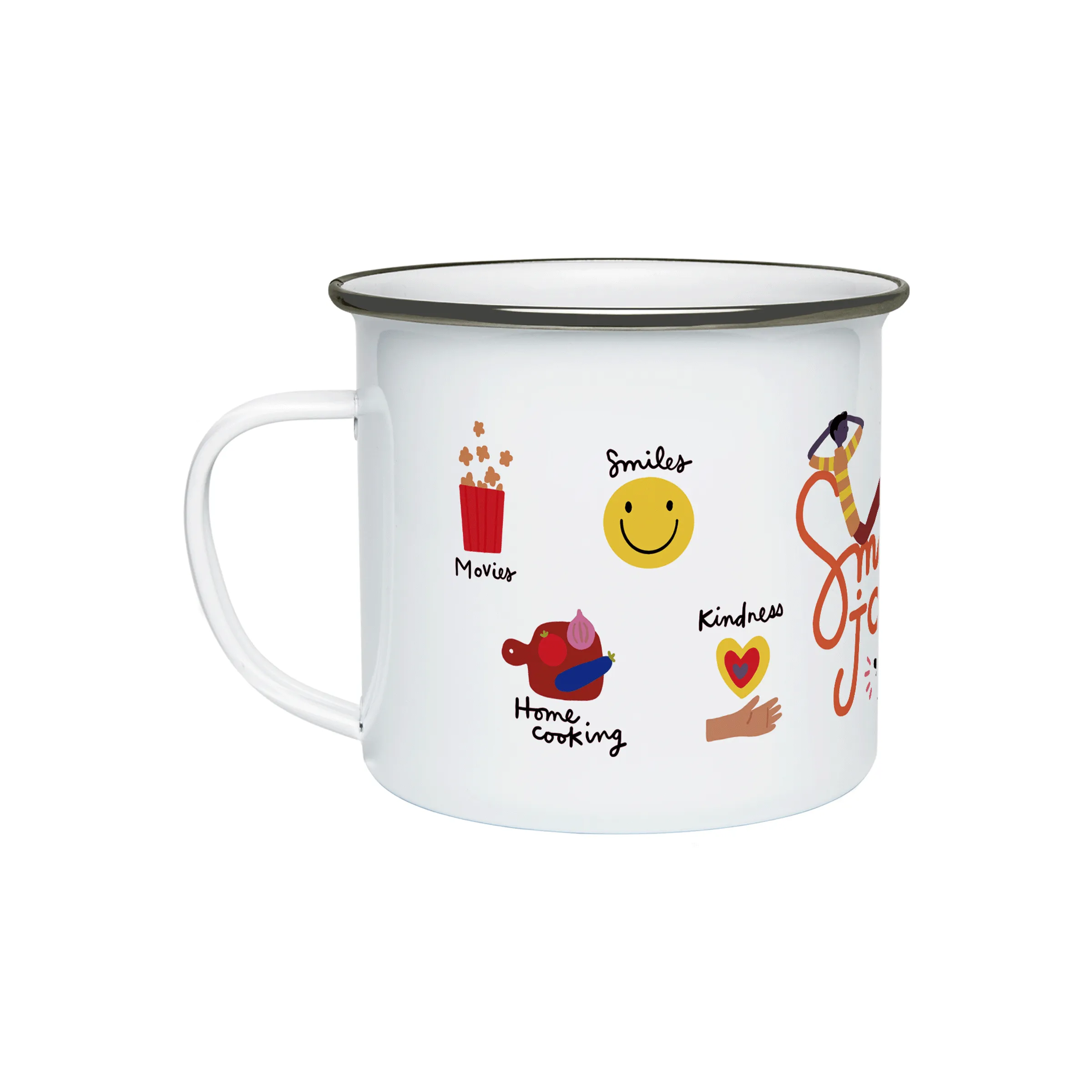 Dear Me Enamel Mug