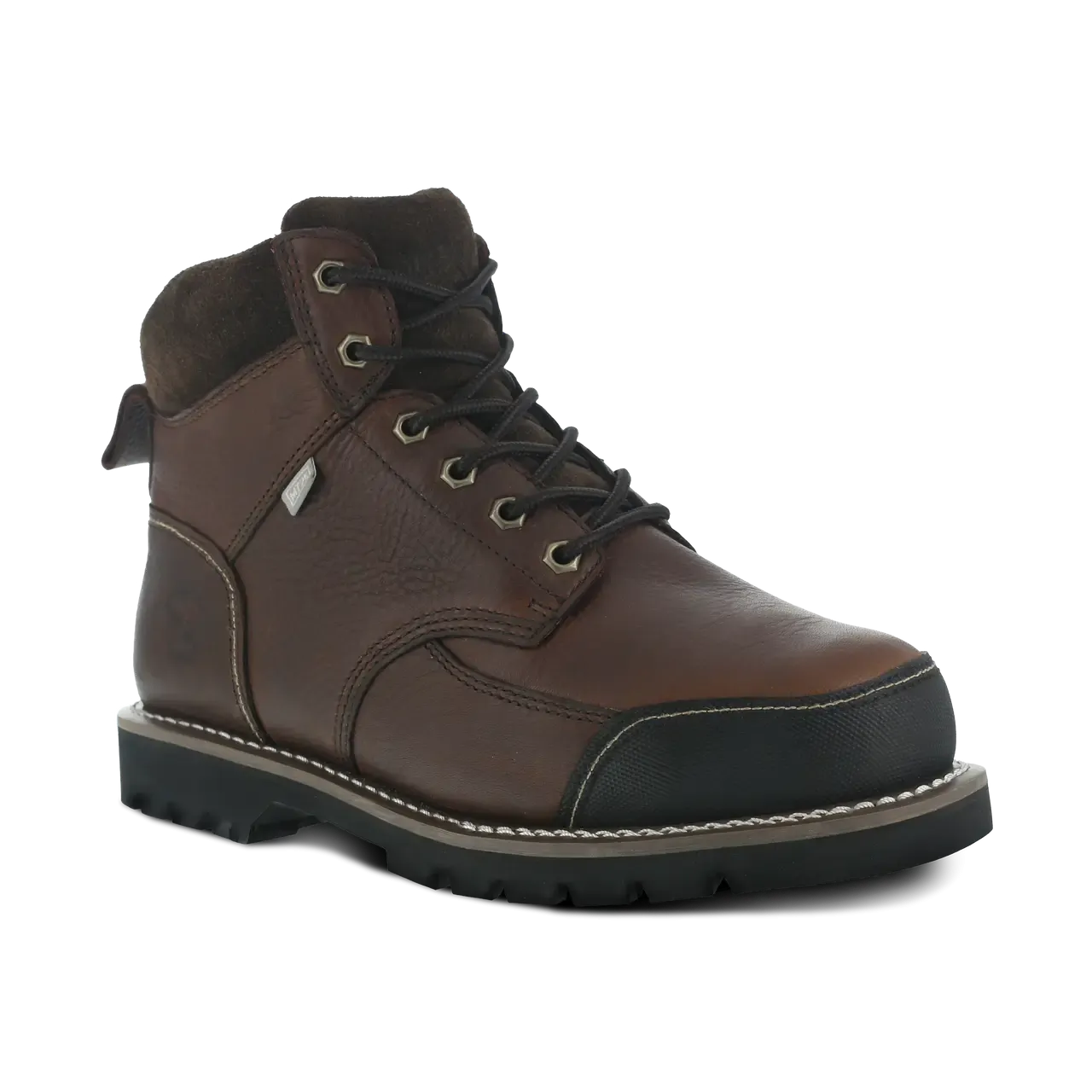 Dozer Steel-Toe 6 inch Metguard Work Boot Brown