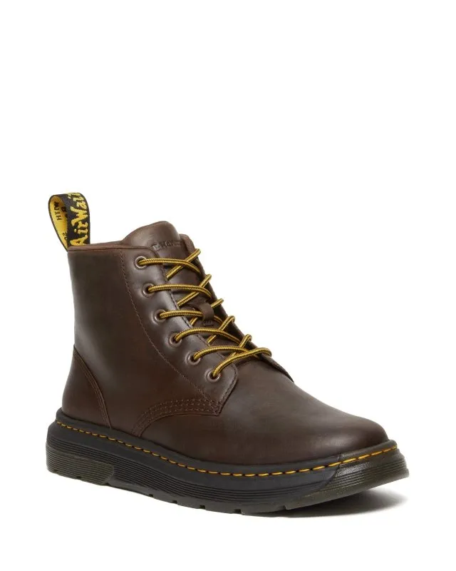 Dr. Martens Crewson Chukka - Dark Brown Crazy Horse