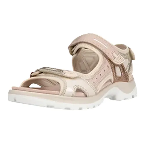 Ecco Ladies Off Road Sandals- 822083 - Rose Multi