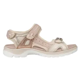 Ecco Ladies Off Road Sandals- 822083 - Rose Multi