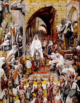 Entry of Christ Into Jerusalem – Tissot