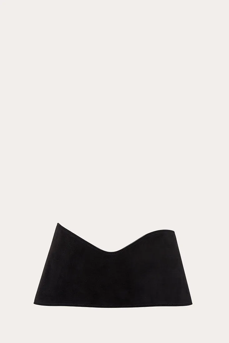 Flow Corset Black Suede - 30% off