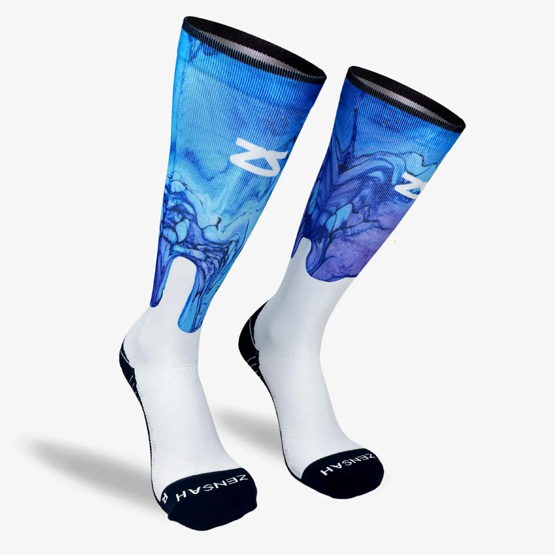 Fluid Drips Compression Socks (Knee-High)