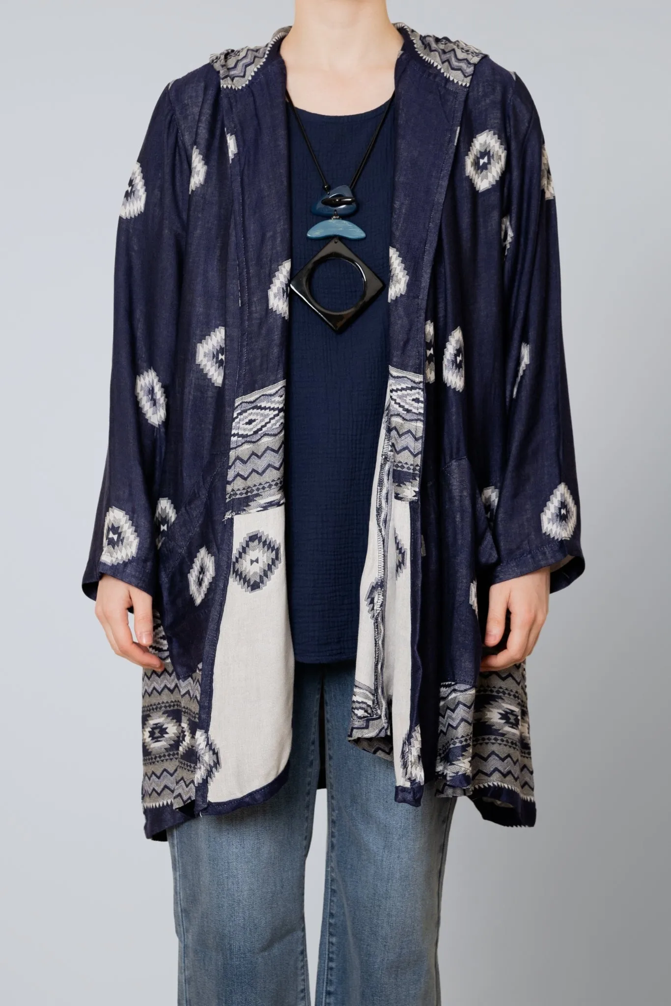 Hoodie Printed Jacket - Goa