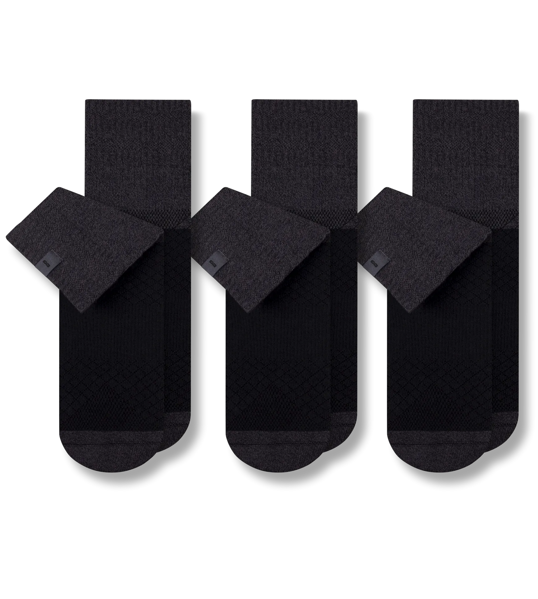 Hustle Cushion Ankle Socks 3 Pack