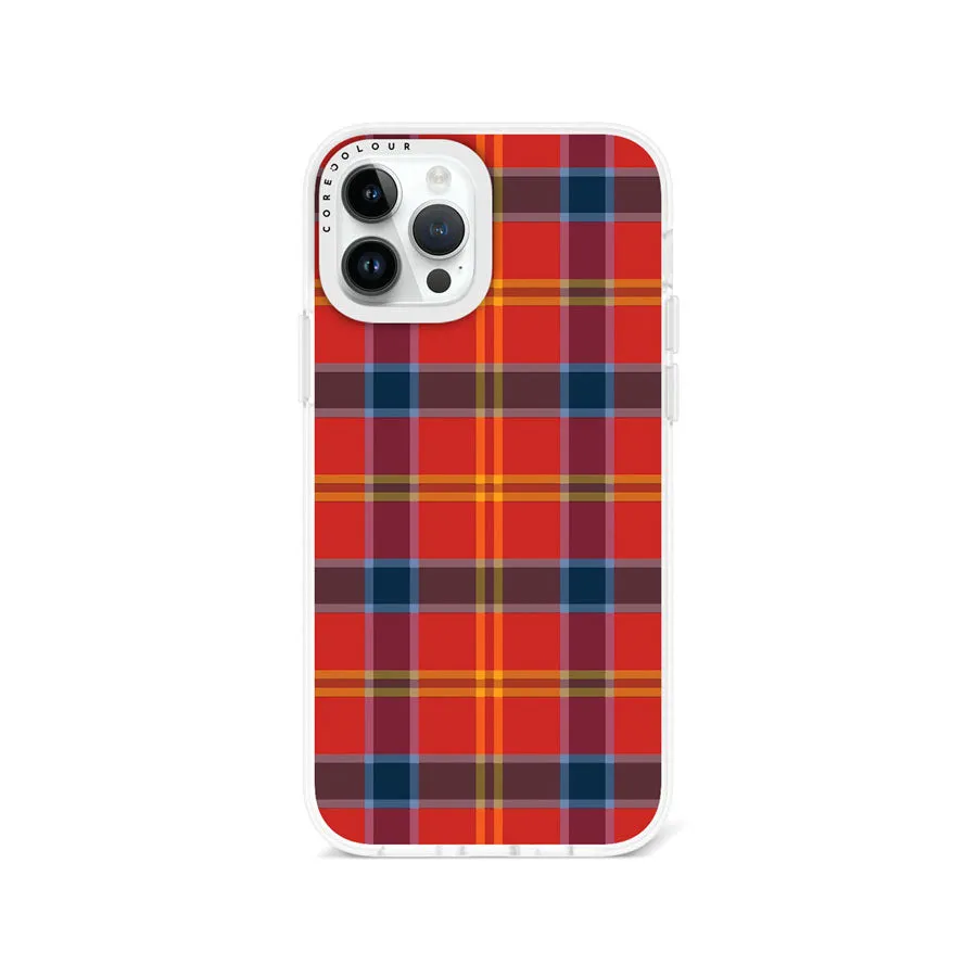 iPhone 12 Pro Classic Plaid Phone Case Magsafe Compatible