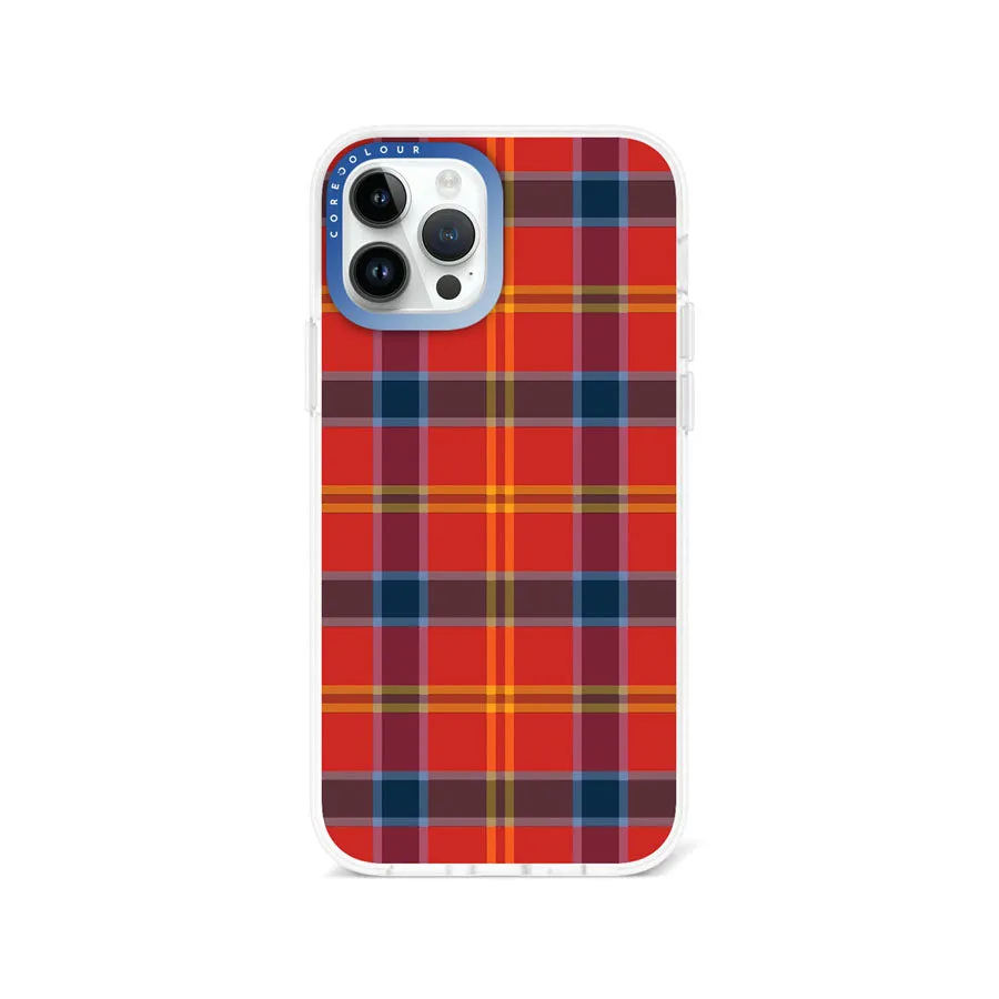 iPhone 12 Pro Classic Plaid Phone Case Magsafe Compatible