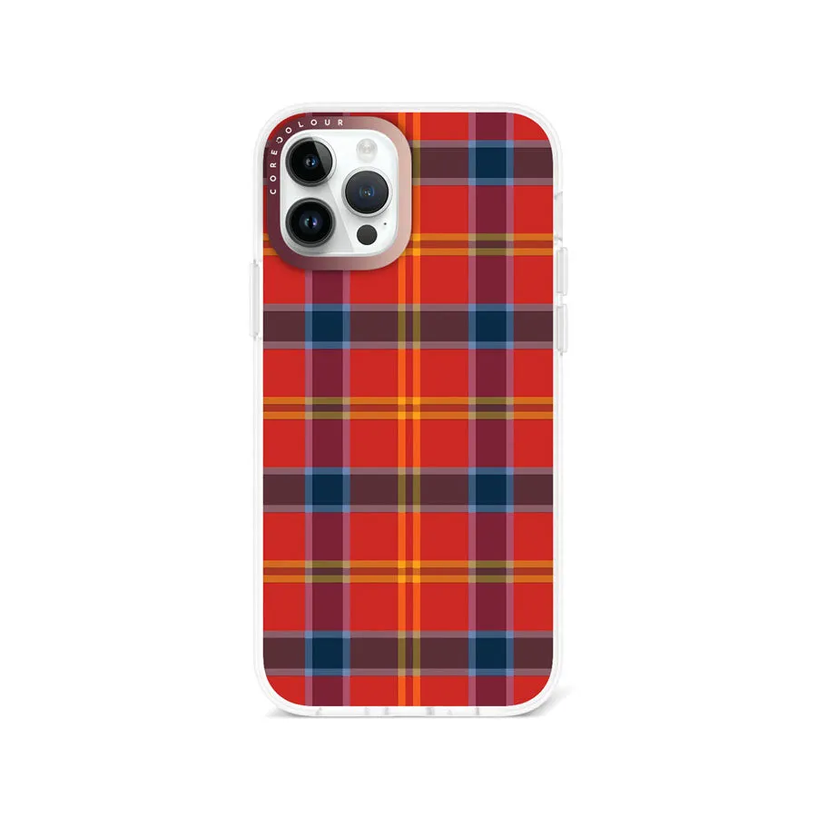 iPhone 12 Pro Classic Plaid Phone Case Magsafe Compatible