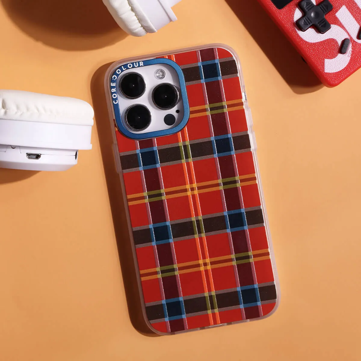 iPhone 12 Pro Classic Plaid Phone Case Magsafe Compatible