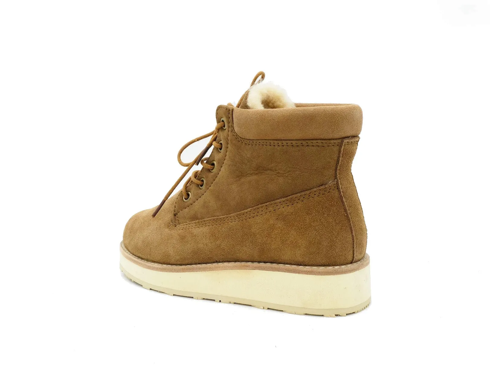 Jessie - Women's Stylish Lace-up Sheepskin Boots [Clearance]