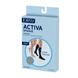 JOBST ACTIVA Opaque 20-30 mmHg Compression Socks Knee High