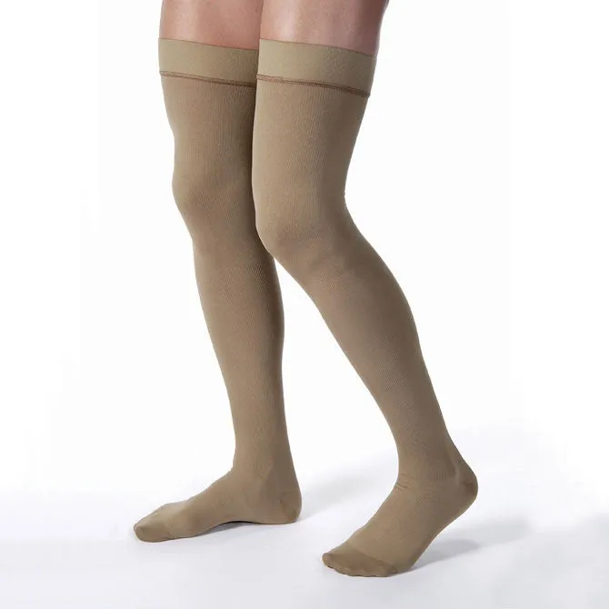 Jobst for Men Closed Toe Thigh Highs - 20-30 mmHg