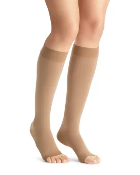 Jobst Opaque Maternity OPEN TOE 15-20 mmHg Knee Highs