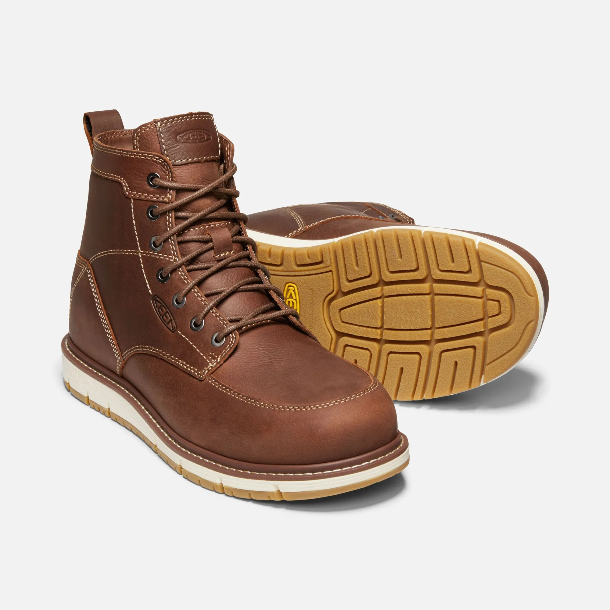 Keen San Jose Aluminum Toe Brown