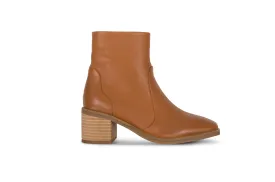 Leather Ankle Boot | TAN | SUPERB RR