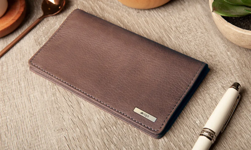 Leather Checkbook Cover